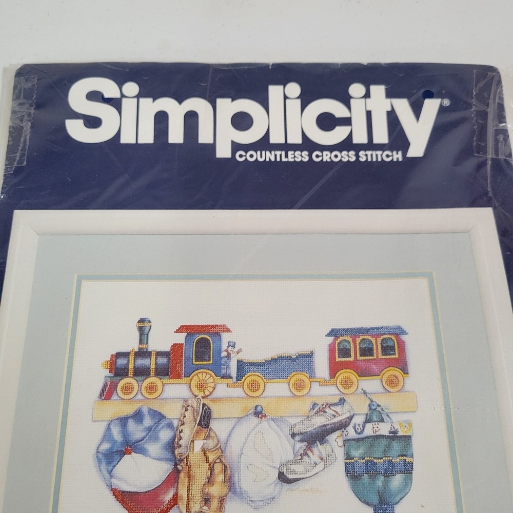 Simplicity COUNTLESS Cross Stitch Kit HAT DEPOT 12" x 9" New Sealed 0310 - Picture 4 of 5